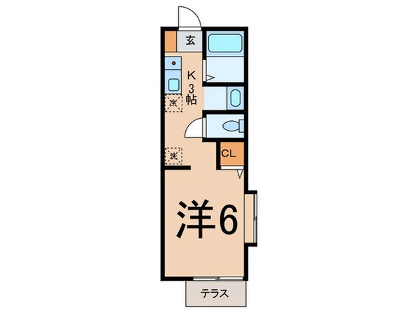 久保ハイツ豊岡Ⅱの物件間取画像